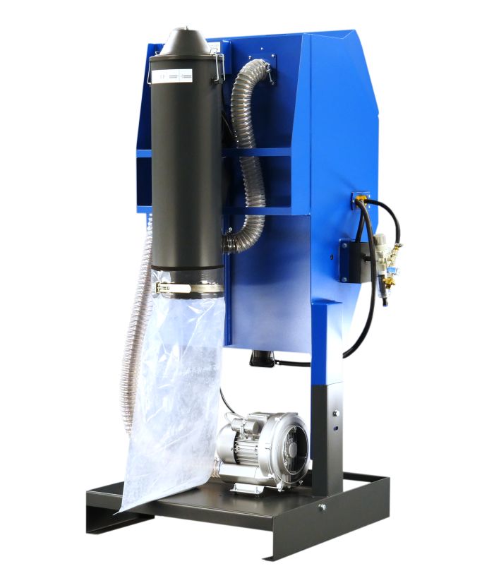 Cabine de sablage à dépression Gamme ECO DC 600 - ARENA - Fabrication française - Dimensions 600x450x570 mm_1