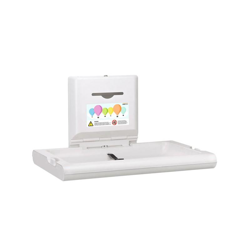 Cp0016h - BabyMedi table à langer blanche - professionnelle, moderne et résistante aux bactéries_1