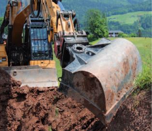 Godet orientable TDM Wimmer International - Série robuste avec moteur rotatif_1