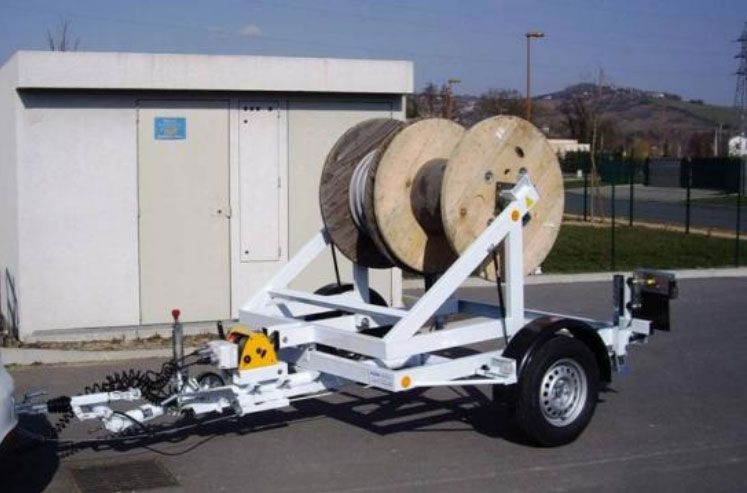 S 1000 L  - Remorque Porte-Touret - SIPREL - Charge utile 930 Kg_1