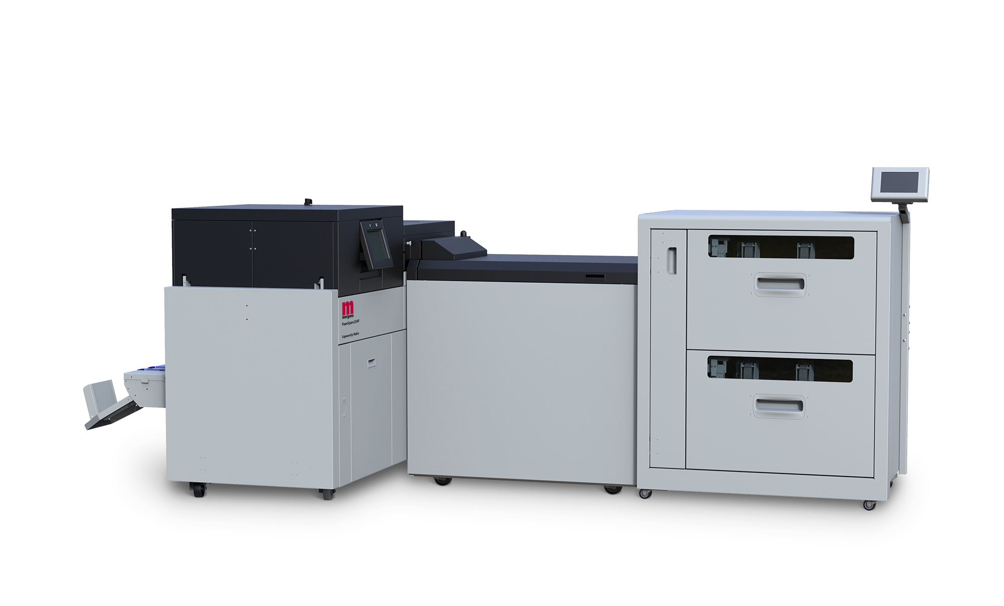 Système pour la production de livret Haut volume jusqu'à 224 pages -  MORGANA PowerSquare 224VF_1