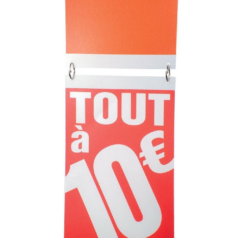 Anneau d'affichage ouvert - métal chromé 25mm - par 20_1