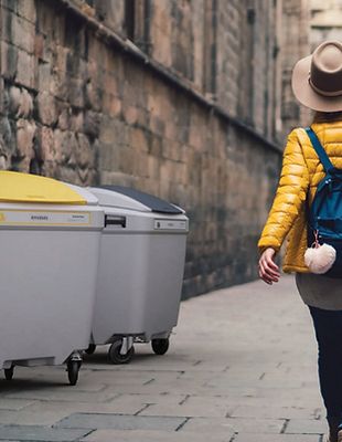 Bac de collecte roulant 1200 L - BACK.BIN - Ultra résistant avec système Dual Structure Belt_1