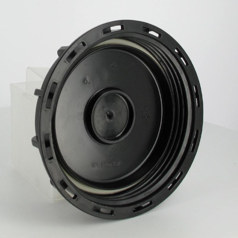 Couvercle Schütz Ø150 plein noir_1