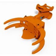 Grappin coupeur forestier Axer 800 K HD - diamètre de coupe 400 mm - ouverture max 1000 mm - pour pelleteuse > 12 t_1