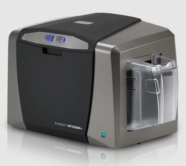 Imprimante badges et cartes HID Fargo DTC1250e - simple face - 300 dpi - rapide et performante_1