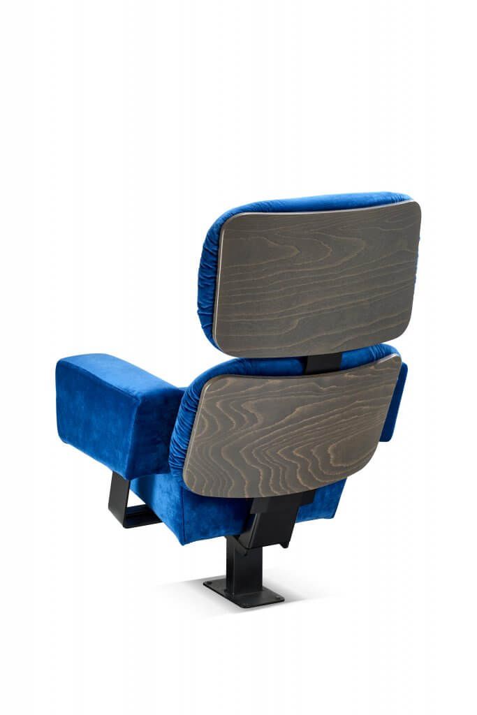 Fauteuil de cinéma Ottoman - assise fixe ou à inertie - Kleslo - avec montage robuste et confort élevé_1