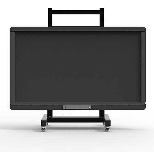 Support pour écran mobile à hauteur fixe MIF FLEX - Dimasa - pour écrans tactiles de 32 à 86 pouces_1