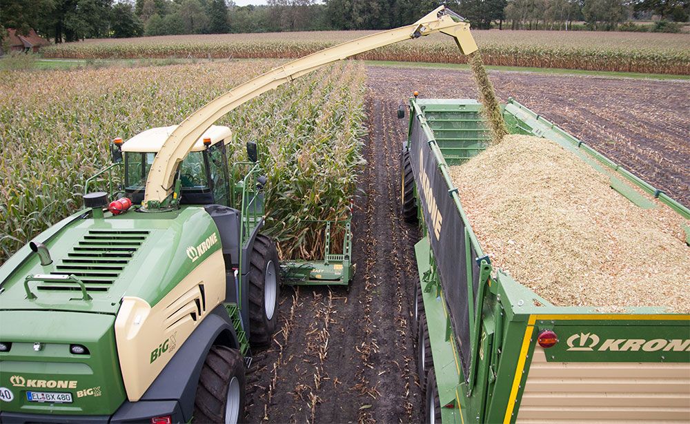 Big X 700 | 770 | 850 | 1100 - Ensileuse automotrice Krone - Puissance moteur certifiée jusqu'à 1110 chevaux - Tambour hacheur universel MaxFlow et biogaz_1