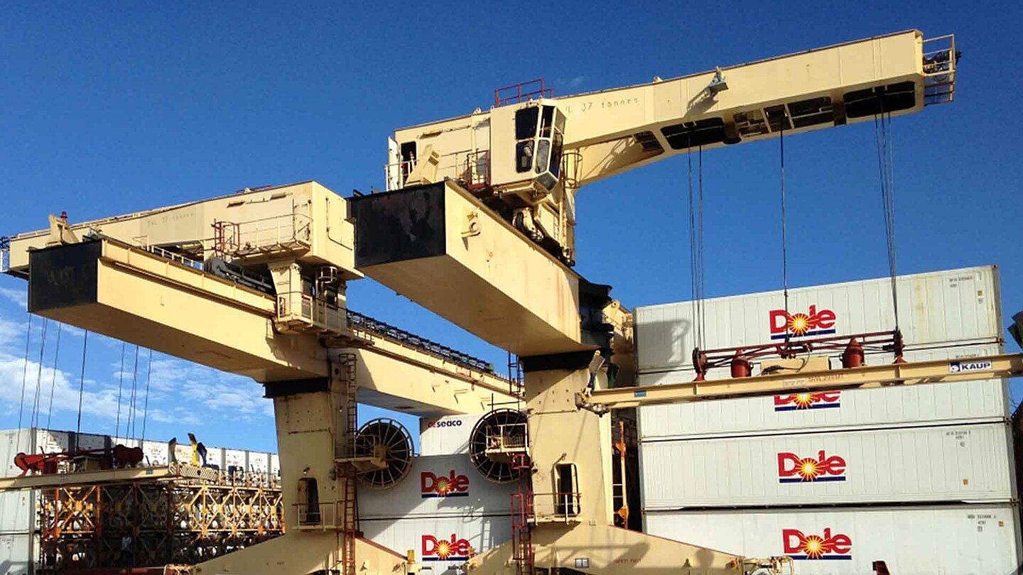 Spreader porte-conteneur pour grue - kaup_1