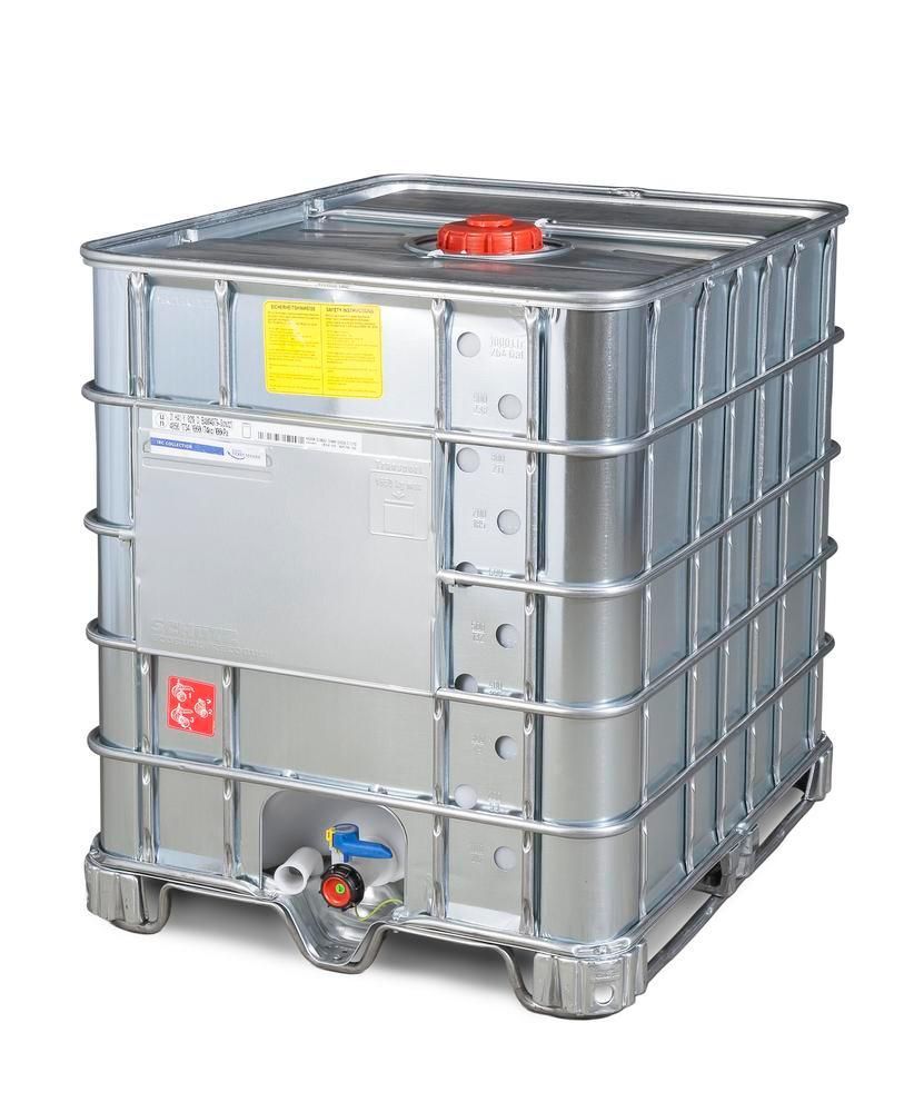 266172w - cuve ibc produits dangereux, revêtement en acier, patins en acier_1