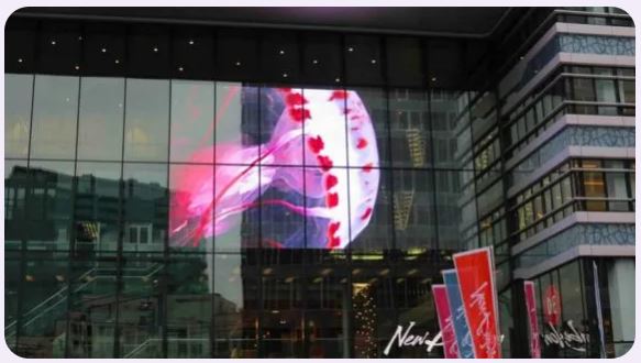 Ecran Géant LED Transparent pour un design futuriste aux points de vente_1