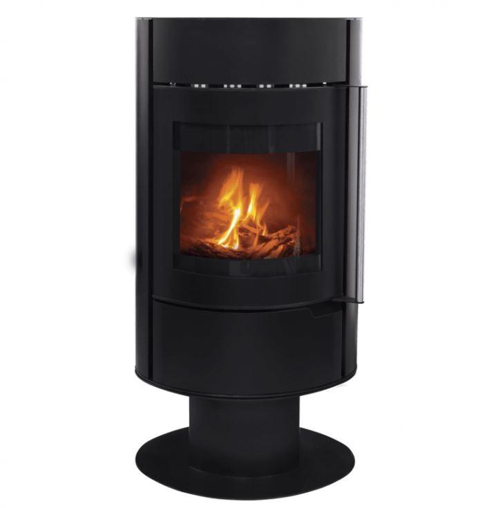 Poele a bois diana - interstoves - acier_1
