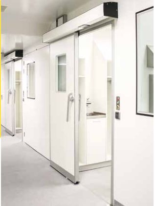 Porte insonorisée et hygiénique avec système PSH