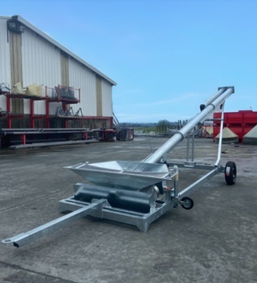 Vis à grain sur chariot tractable - 12m Ø 200 mm / 15m Ø 200 mm / 15m Ø 250 mm_1