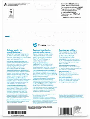 Papier photo brillant HP Everyday - 25 feuilles/A4/210 x 297 mm_1