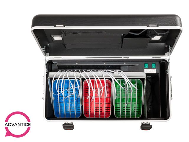 Paraproject Case i15 - Valise de stockage et rechargement pour 15 tablettes avec paniers amovibles_1