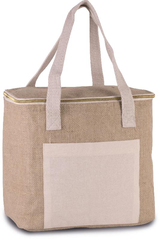 Sac isotherme en jute - modèle moyen - Réf: KI0353 - Kimood_1
