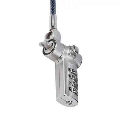 Antivol Universel pour Ordinateur Portable de 2m, Cble de Sécurité Sérialisé pour Ordinateur Portab_1