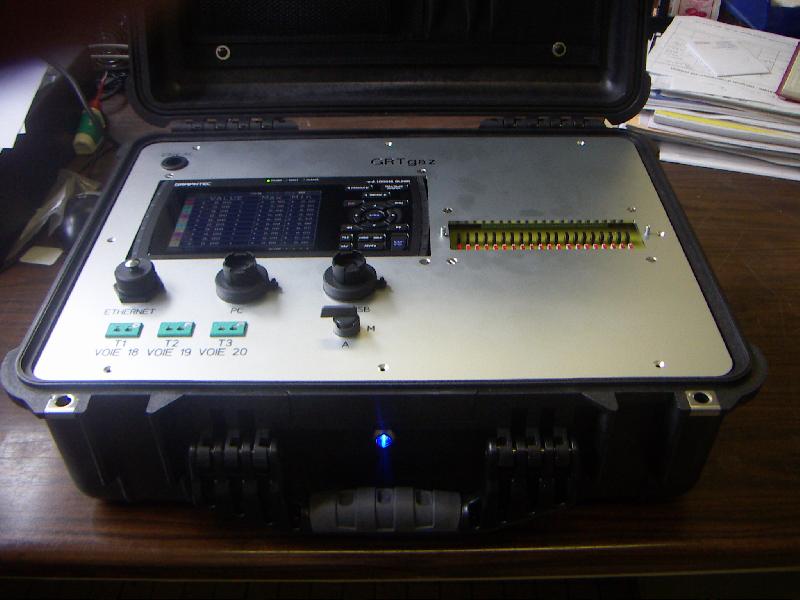 Centrale de mesure en valise de terrain - ATC Mesures - 20 voies extensibles jusqu'à 200, écran TFT 5,7 pouces, USB/Ethernet/Web_1