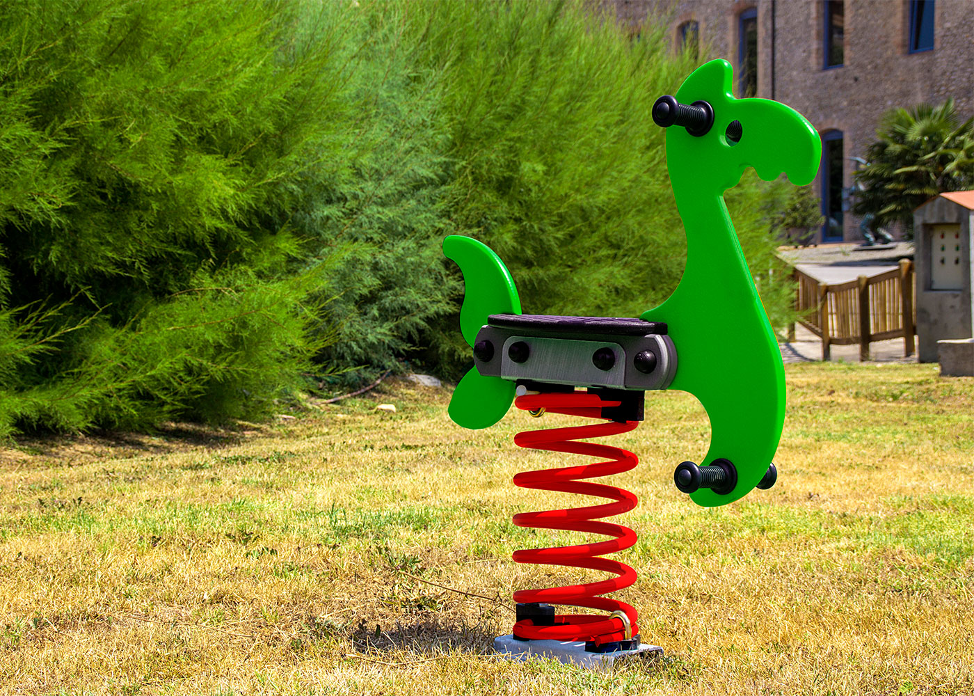 Jeu sur ressort - PAF JFS17 - Matériaux résistants conformes EN1176_1