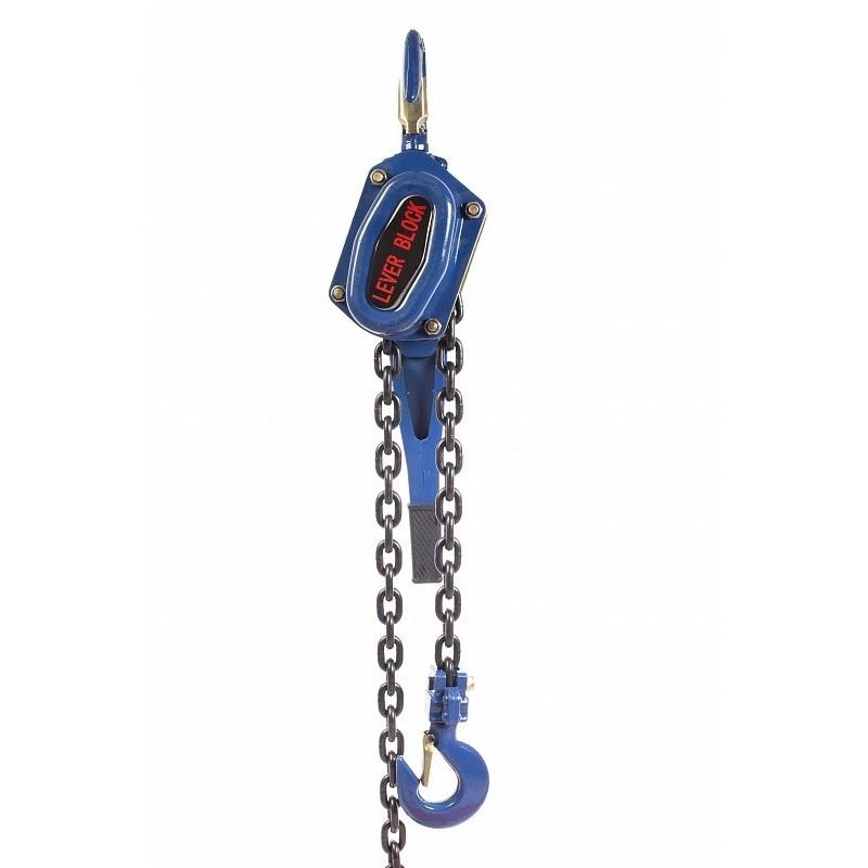 Palan manuel à levier TOR HSH - 0,75T x 6M - Fiable et durable - Facteur de sécurité 4:1_1