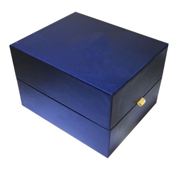 Boîte cadeau d’emballage en verre - finition de fantaisie avec protection en mousse - AM Packaging Company Limited - 137*165*110mm_1