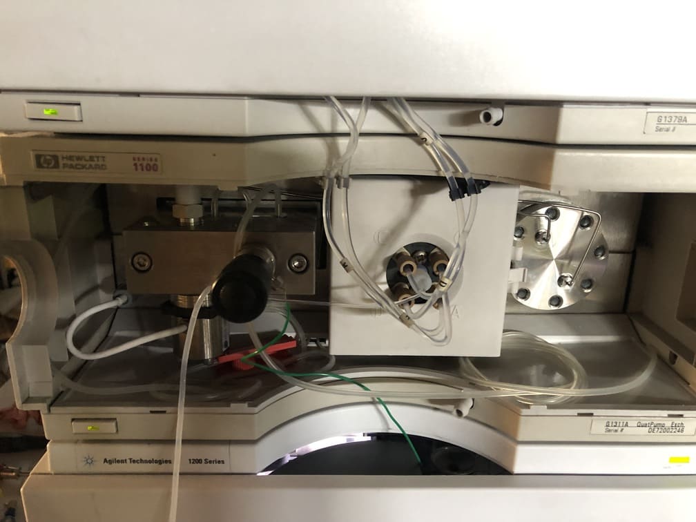 Chromatographie liquide Agilent 1100 - Pompe quaternaire G1311A HP1100 sans dégazeur - Réf P21071129_1