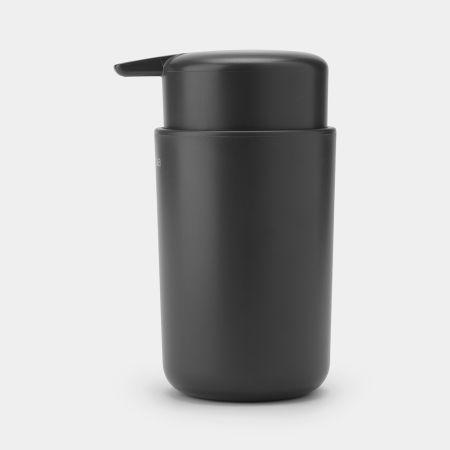 Distributeur de savon ReNew Dark Grey - 250 ml - Pompe anti-gouttes - Multifonction - Base antidérapante_1