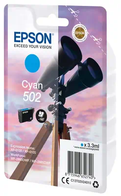 Epson Singlepack Cyan 502 Ink_1