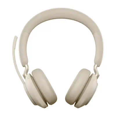 Jabra Evolve2 65 Casque Sans fil Arceau Bureau/Centre d'appels USB Type-A Bluetooth Beige_1