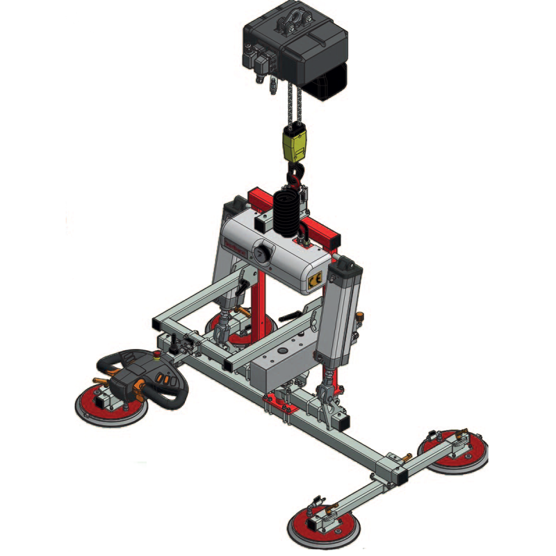 Palonnier à ventouses - Charge 250 à 500kg - Unilifter UGL 4_1