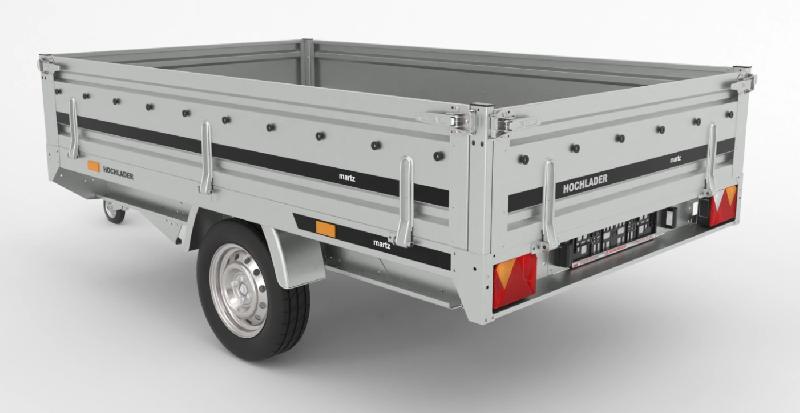 Remorque roues dessous - 2,54 X 1,53 M - 750 KG - MARTZ HOCHLADER 250_1