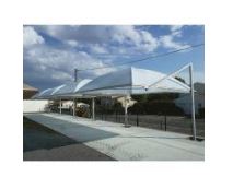 Abri parking Orlando / Boston - Modèles à deux poteaux déportés, modulaires et permanents_1