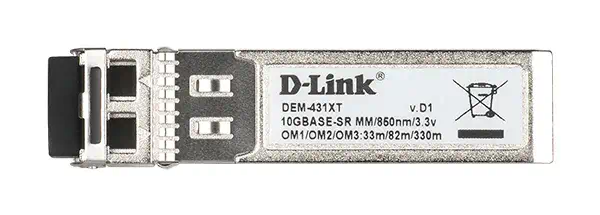 D-Link DEM-431XT module émetteur-récepteur de réseau Fibre optique 10000 Mbit/s SFP+ 850 nm_1