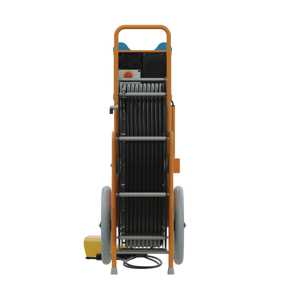 Machine de curage à sec multifonction pour nettoyer, meuleur, poncer tout type de tuyau - fixer combi_1