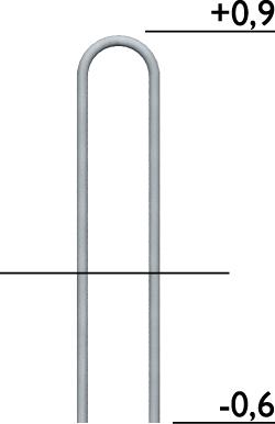 Rampe à vélos Sagitta réf-8003148 - Hags - galvanisée avec scellement béton_1