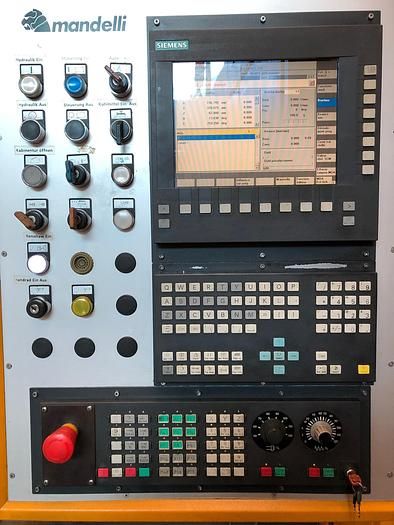 Centre d'usinage horizontal Mandelli Thunder 630 - Siemens 840D - double palettisation - broche Kessler HSK-A 63 - 14.000 RPM_1