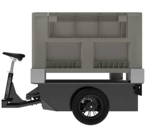 Triporteur électrique Cobrane A1 XL - Caisson ouvert ou Palox - Capacité 0,5 m³_1