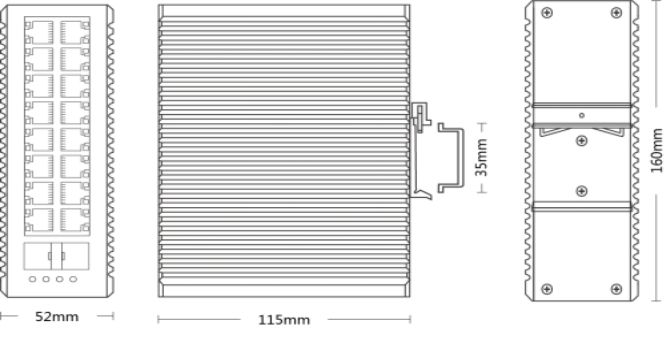 Commutateurs - Switch - JAI-MIGS2F16 - 16 ports 10/100Base-T(X) et 2 slots SFP 1000Base-X - Ethernet industriel géré_1