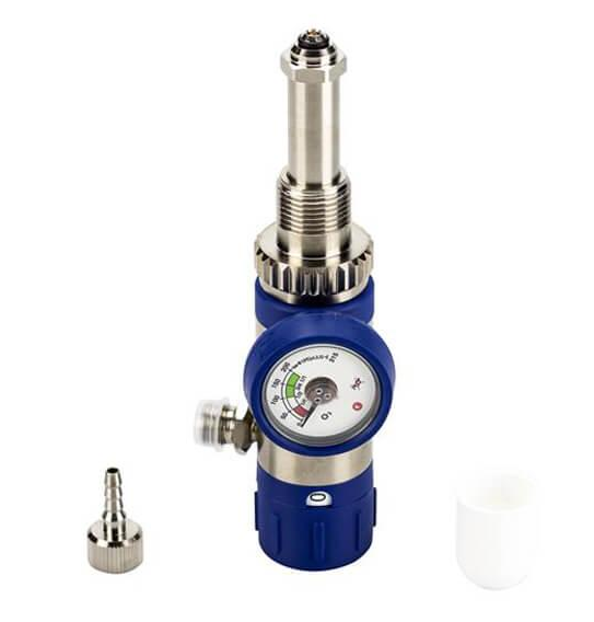 Débitmètre pour bouteille d'oxygène - TECHNOFLUX DTXAPM000610 - réglable de 0 à 15 litres par minute_1