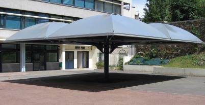 Préau Calypso - conçu pour les régions à forte pression de vent et charge de neige_1