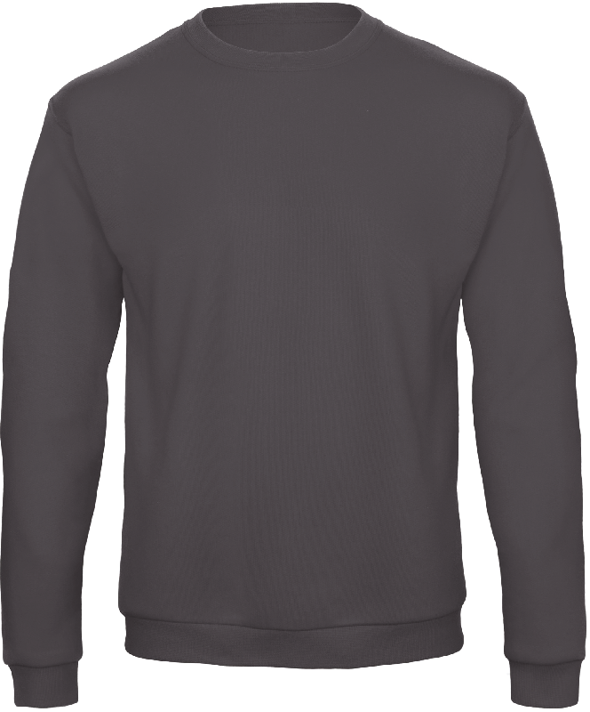 Sweatshirt col rond ID.202 - Réf: CGWUI23 - 50% coton / 50% polyester - Unisexe - Système B&C No Label_1