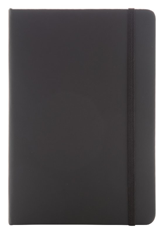 Set bloc-notes en simili-cuir - 100 pages non lignées avec stylo à bille assorti - Encre bleue - Livré en boîte cadeau_1