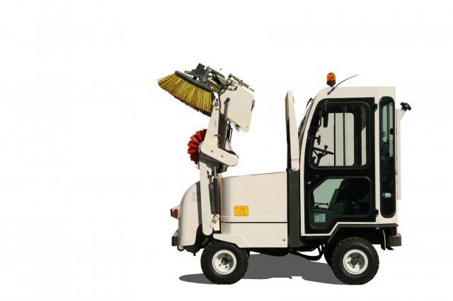 Ba-2000h - balayeuse mécanique de voirie - Piquersa - moteur Kubota 35 ch - largeur de balayage 2.100 mm_1