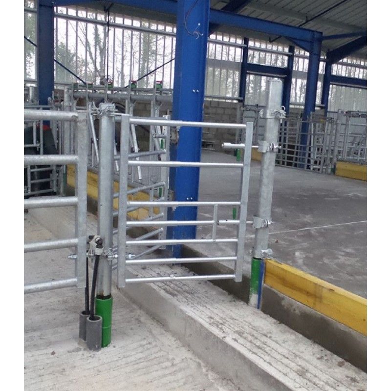 Barriere extensible autolock 7 lisses pour moutons et chevaux 1/2 m - jourdain_1