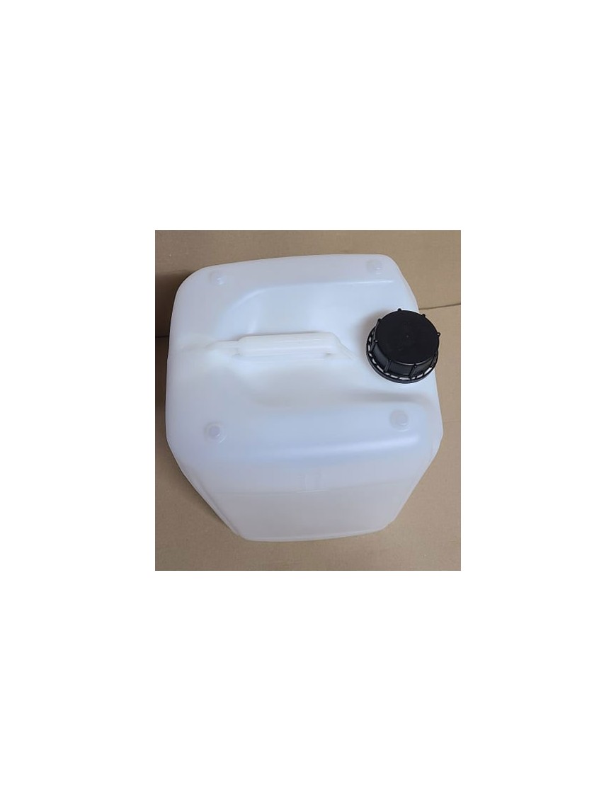 Bidon alimentaire de 20 litres - Gerbable - Bouchon inviolable noir homologué Y1.9_1