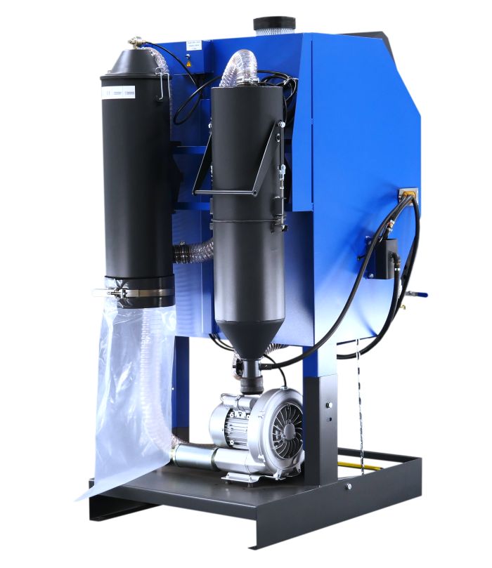 Équipement de sablage à dépression avec buse en carbure de tungstène