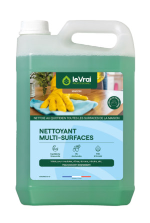 Lvp nettoyant degraissant vitres et multi-surfaces ph : 10 / 11 (4607) bidon de 5l_1