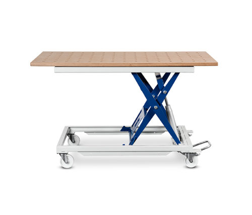 Table élévatrice flexible - HERCULES - capacité 300 kg, hauteur réglable 400-1 010 mm, garantie 5 ans_1